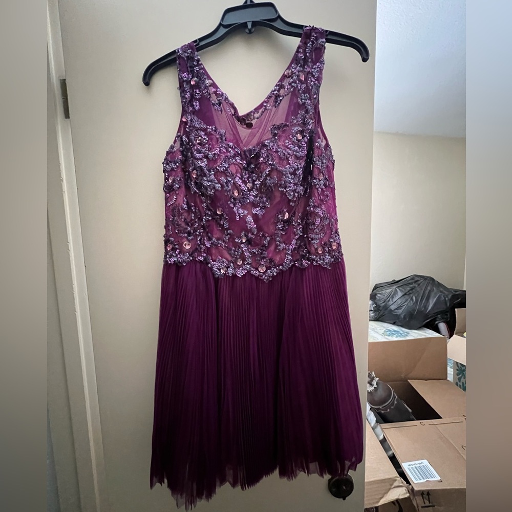 Purple Sherri hill dress